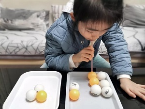 吸管运球